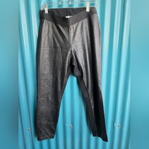GAP Pleather And Cloth Trousers Pants Medium